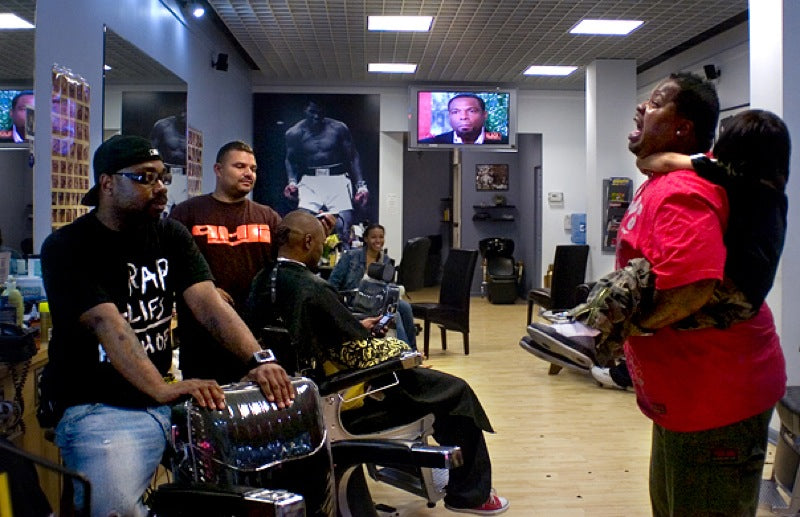 Hyde Park Hair Salon Interior & Barbers
